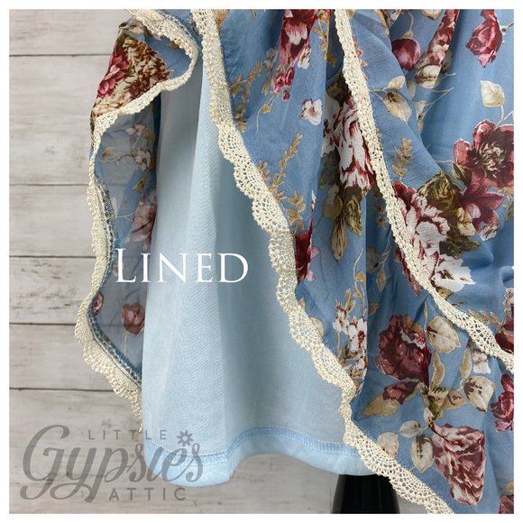 Entro Old Country Roses Farmhouse Mini Dress - Picture 11 of 16